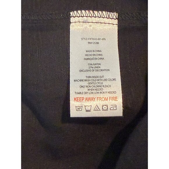 JASON WU Spaghetti Strap Linen Sun Dress with Cutout Wooden Bead Midi Maxi Small - Picture 10 of 13